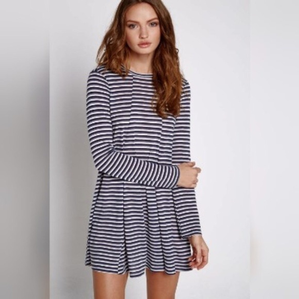 BCBGeneration Striped Shift Dress